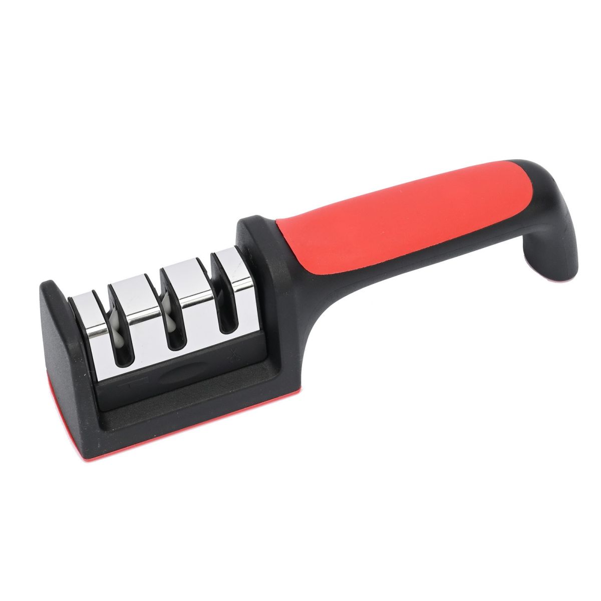 Ascuțitor Manual pentru Cuțite cu 3 Niveluri, Dimensiuni 21x5cm – Ideal pentru Uz Casnic și Profesional